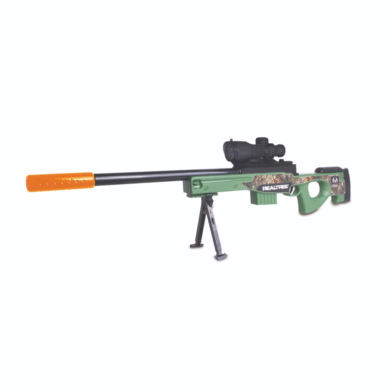NKOK RealTree® Green Bolt Action Soft Dart Rifle Set